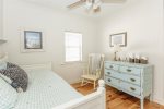 Light and airy bedroom with trundle twin